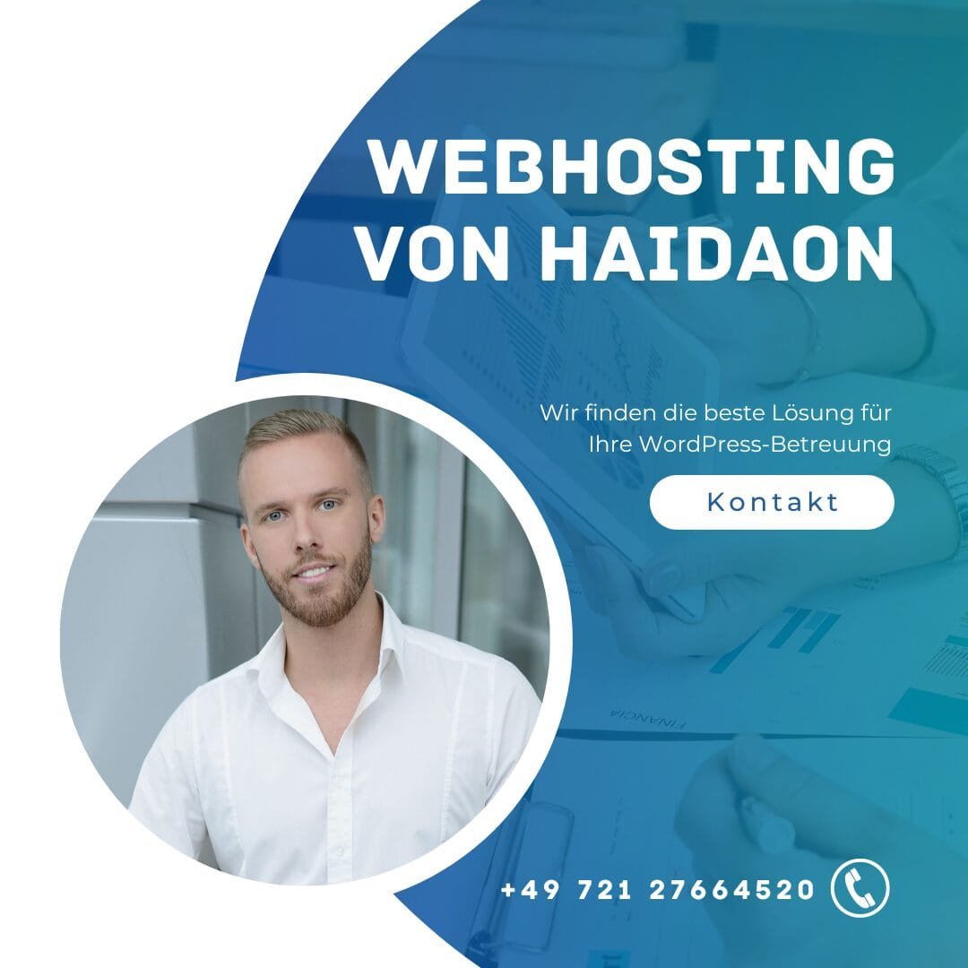 WordPress Wartung und Webhosting